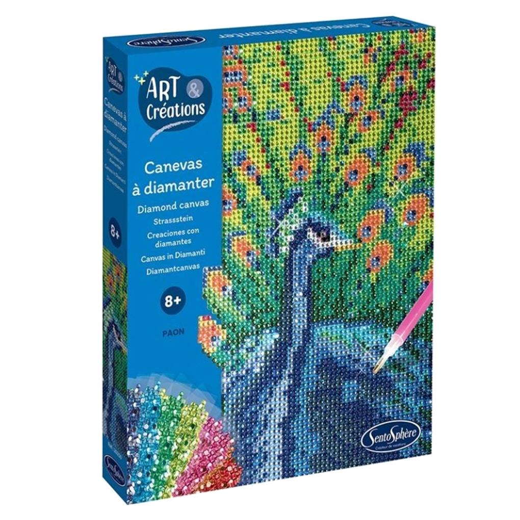 ART & CREATIONS - CREACIONES CON DIAMANTES PAVO REAL