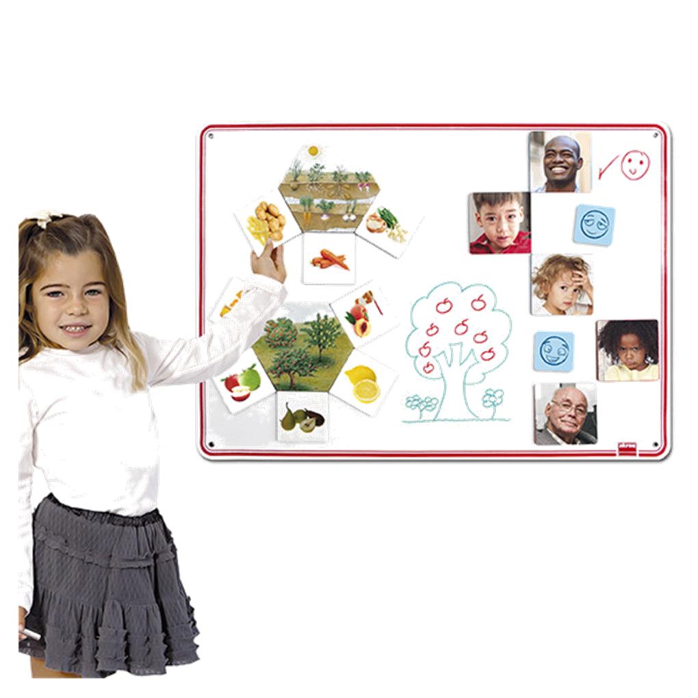 PIZARRA METALICA ENROLLABLE Y BORRABLE