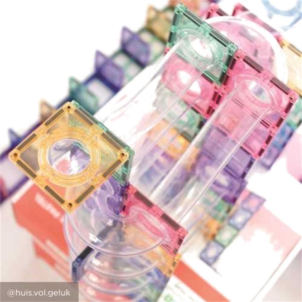 PISTA DE BOLAS PASTEL 110 PIEZAS - Imagen 5