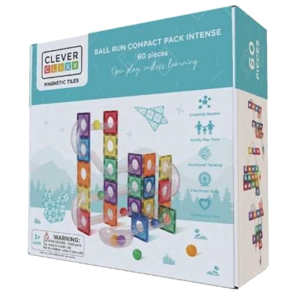 PISTA DE BOLAS COLORES VIVOS 60 PIEZAS