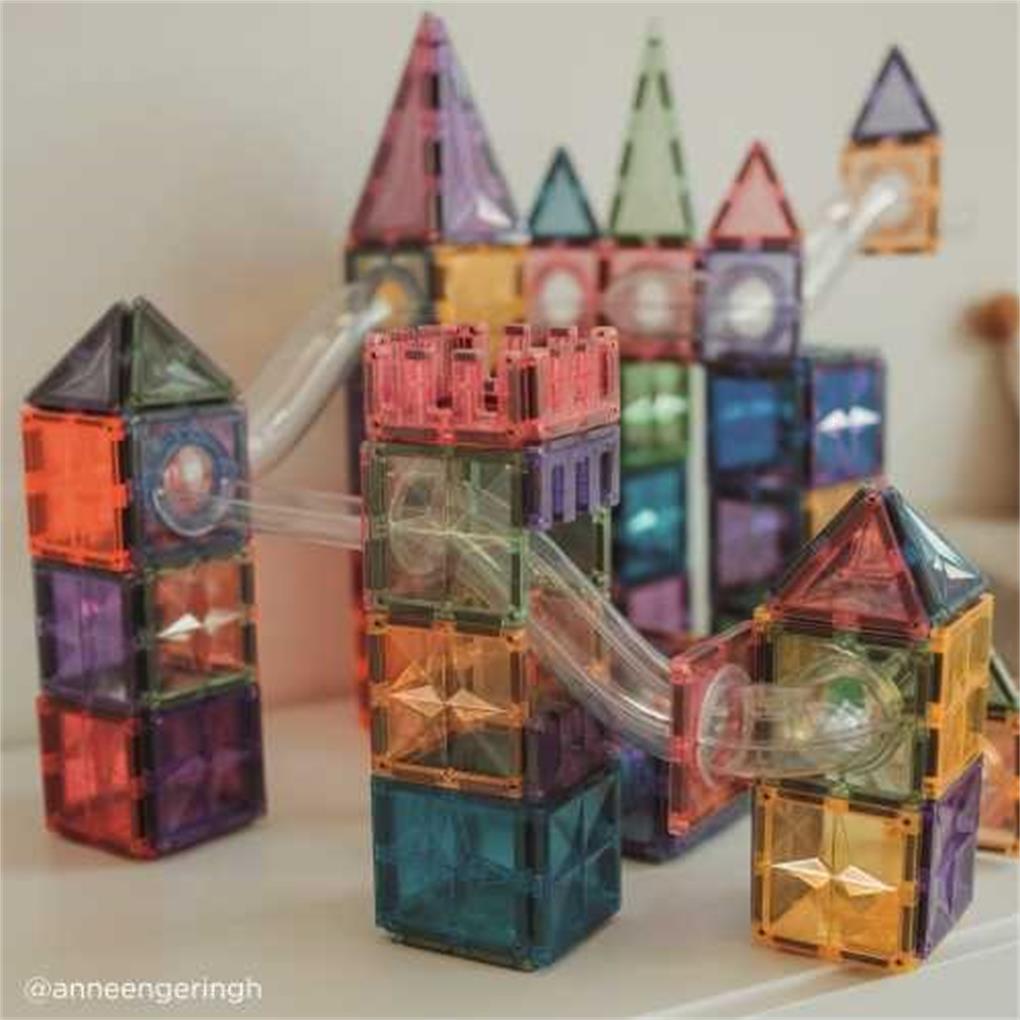 PISTA DE BOLAS COLORES VIVOS 60 PIEZAS - Imagen 3