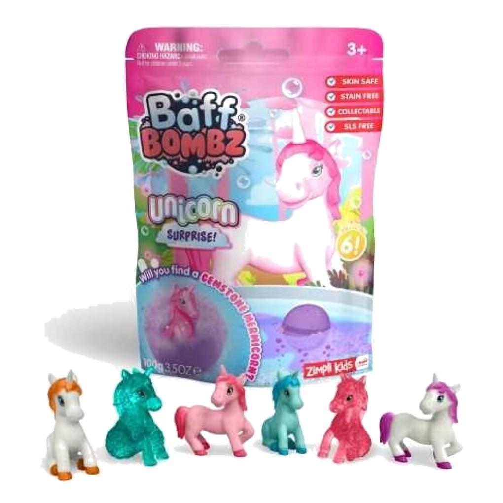 BOMBA DE BAÑO SURPRISE UNICORNIOS 1 X 100 GR - Imagen 2