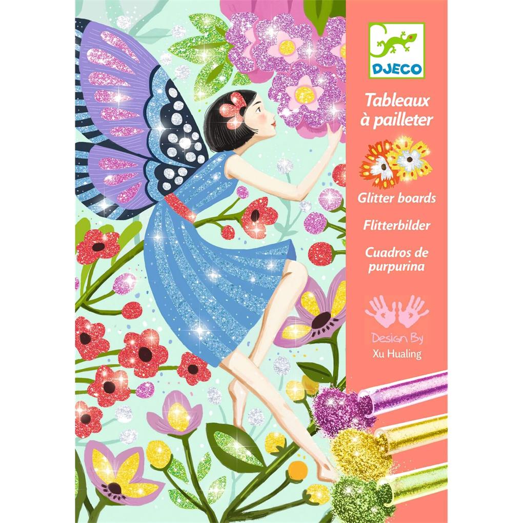 CUADROS PURPURINA LA DULZURA DE LAS HADAS