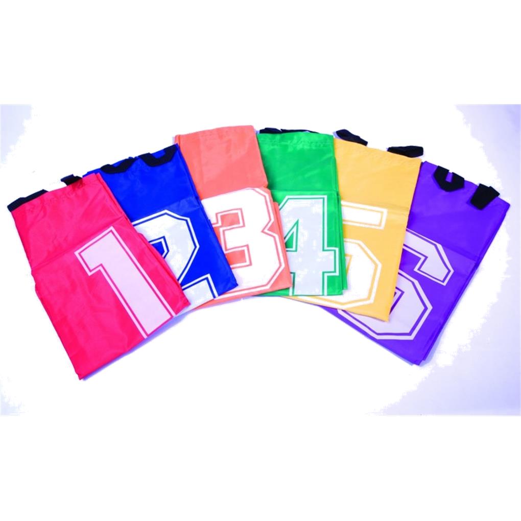 SACOS REFORZADOS PARA CARRERAS. SET 6 U. NUMERADOS.