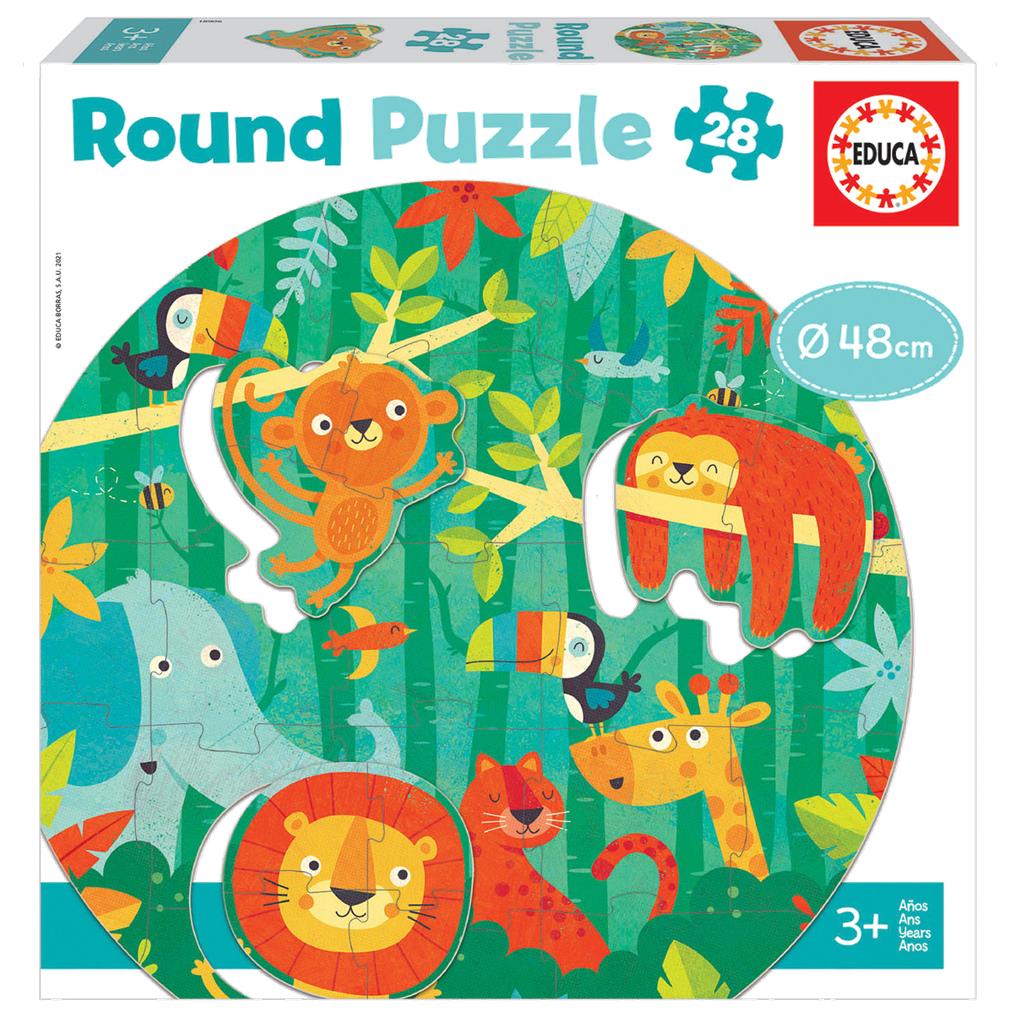 PUZZLE LA SELVA ROUND 28 PIEZAS