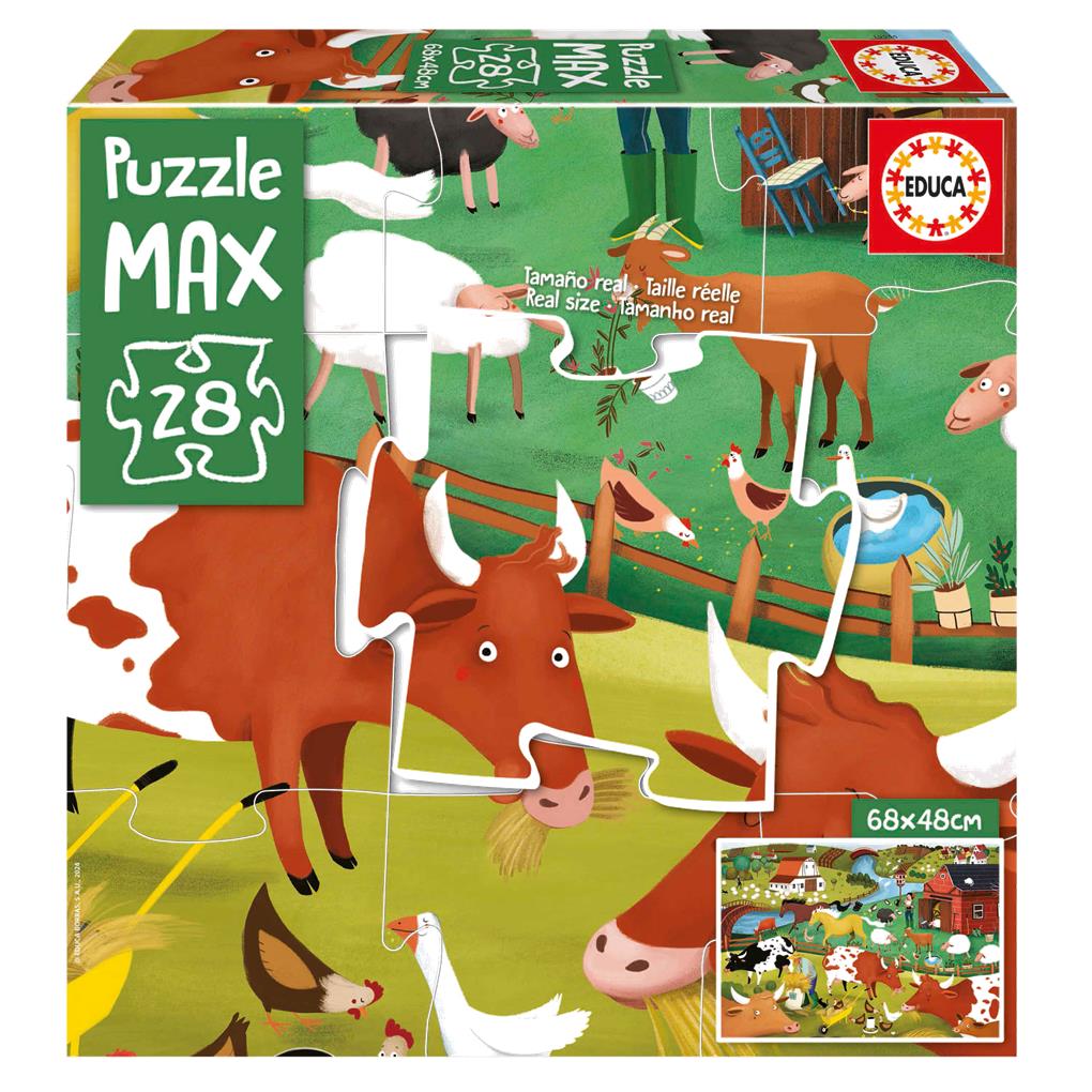 PUZZLE LA GRANJA MAX 28 PIEZAS