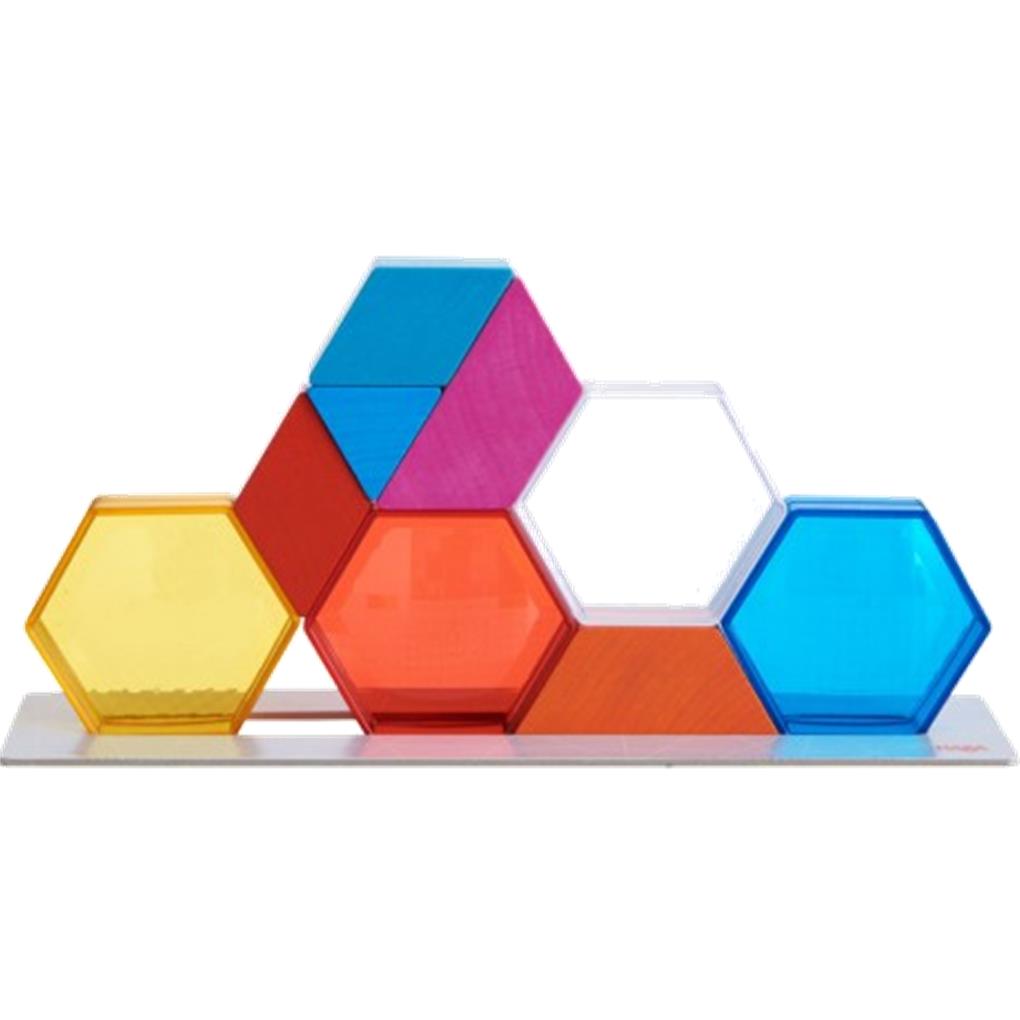 JUEGO DE APILAR-CRISTALES DE COLORES - Imagen 2