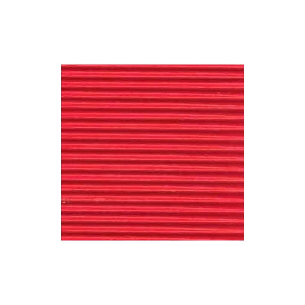 CARTON ONDULACOLOR 50 X 65 CMS ROJO