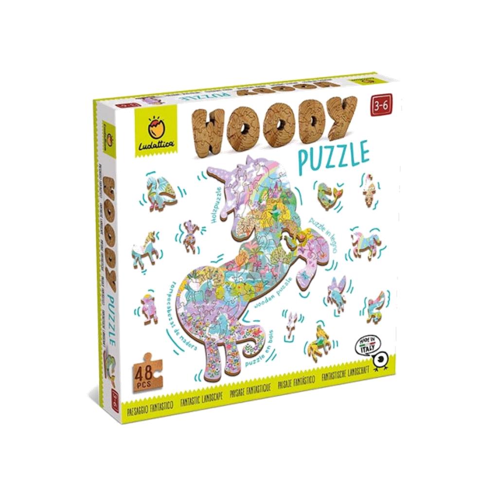 WOODY PUZZLE - PAISAJE FANTASTICO