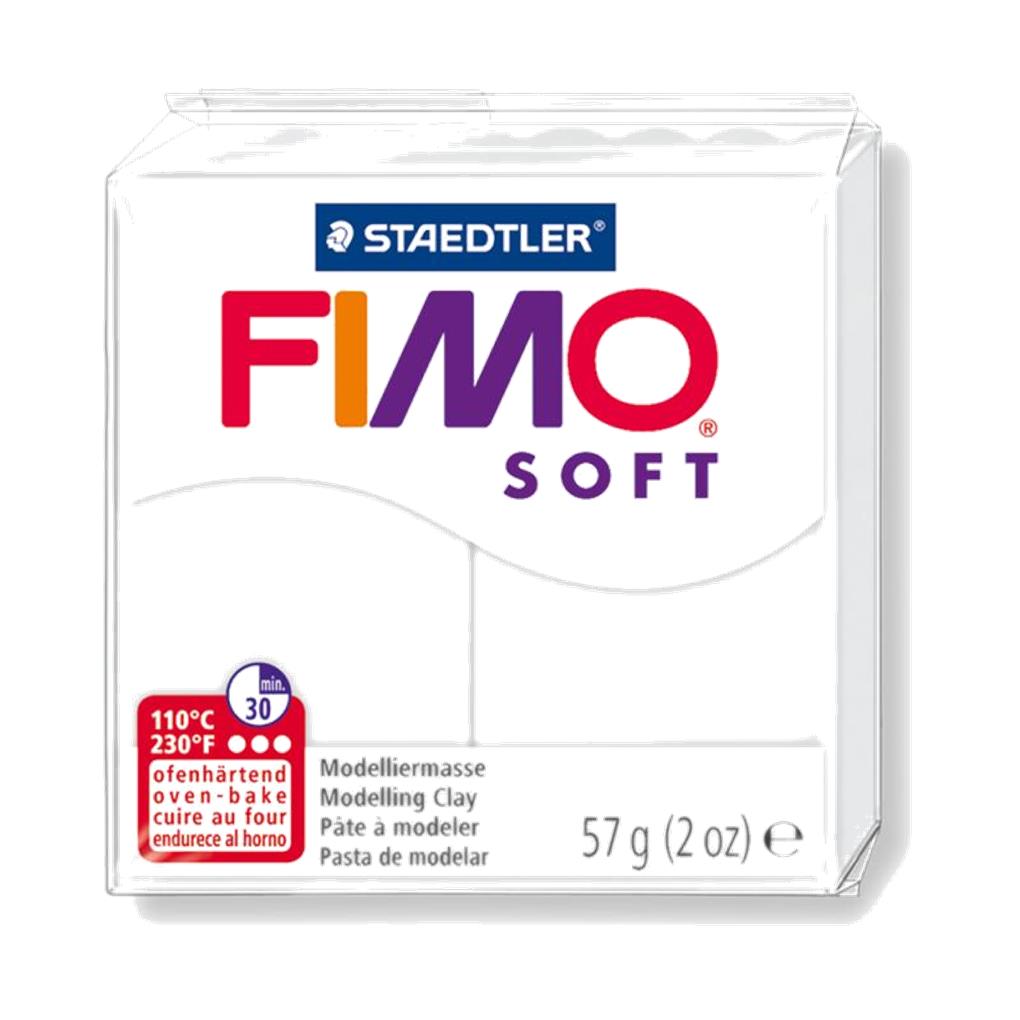 FIMO SOFT 57 GR COLOR BLANCO