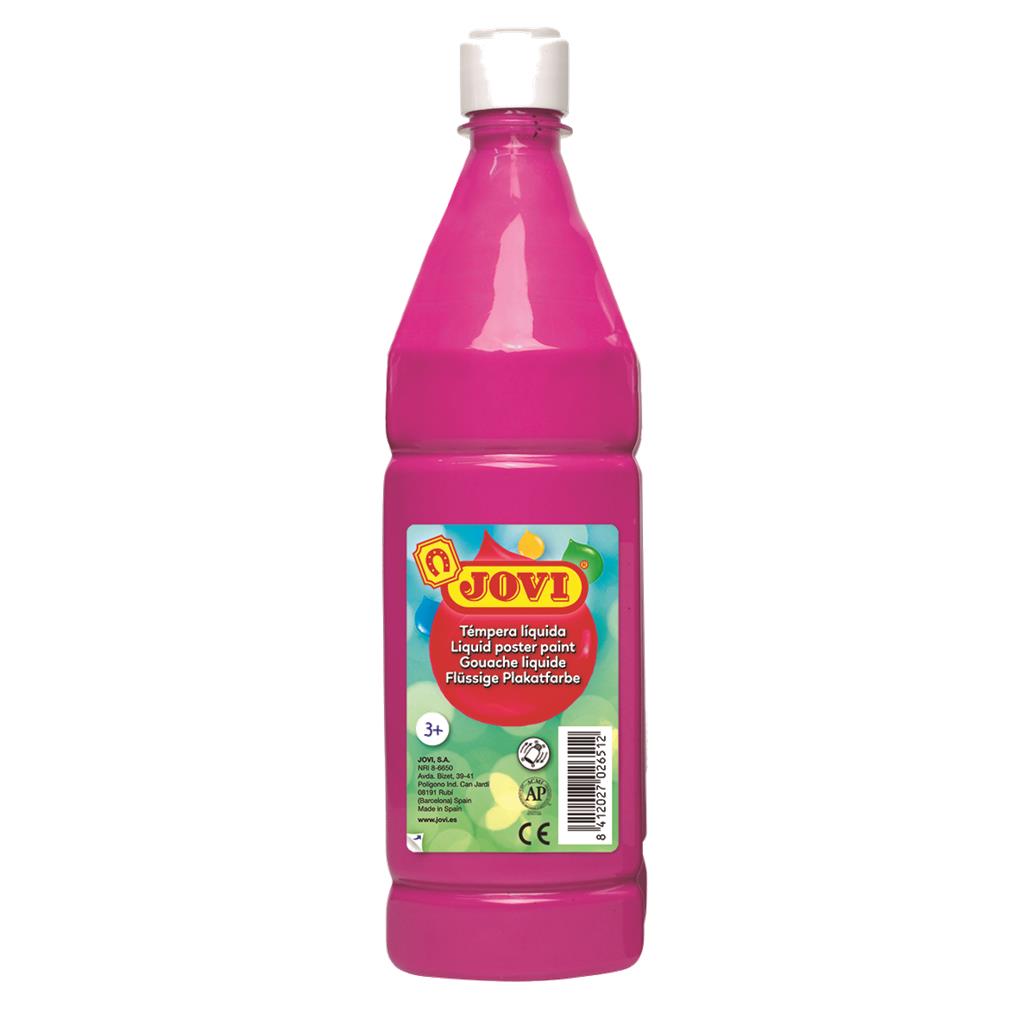 TEMPERA JOVI BOTELLA 1000 ML - MAGENTA