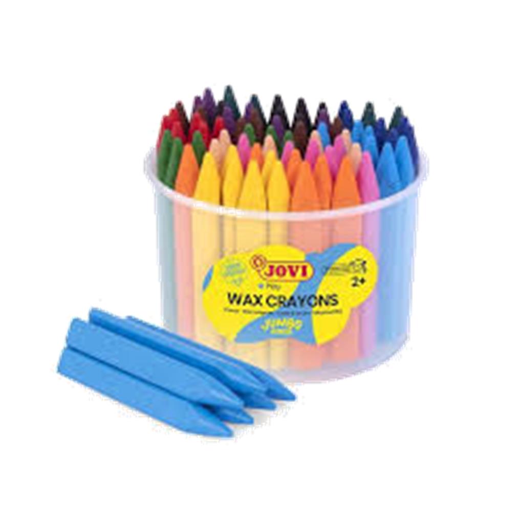 JOVICOLOR TRIWAX - 72 COLORES BOTE