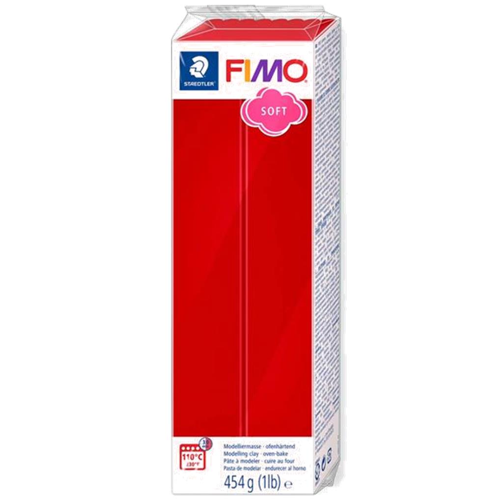 FIMO SOFT 454 GR. ROJO NAVIDAD