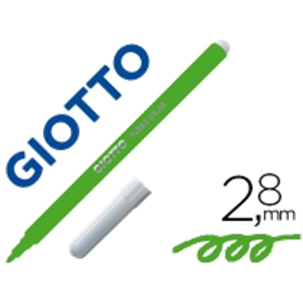ROTULADOR GIOTTO TURBO COLOR CAJA 12 UD - VERDE CLARO - Imagen 2