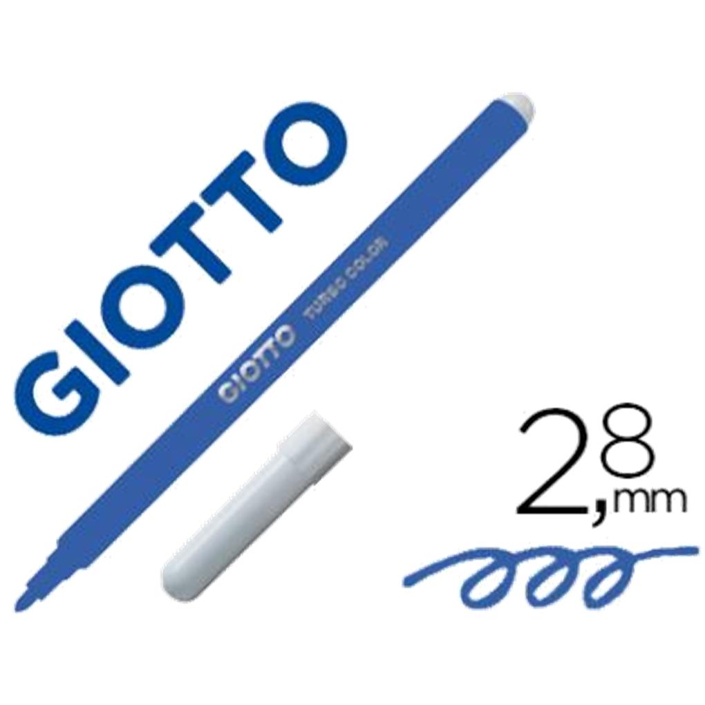 ROTULADOR GIOTTO TURBO COLOR CAJA 12 UD - AZUL ULTRAMAR - Imagen 2