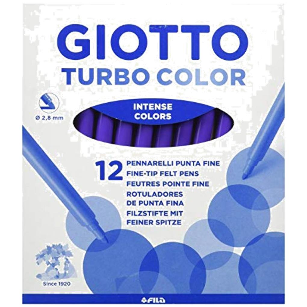 ROTULADOR GIOTTO TURBO COLOR CAJA 12 UD - VIOLETA