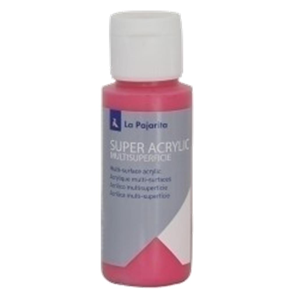 PINTURA SUPER ACRILICA LA PAJARITA 60 ML - MAGENTA a-66