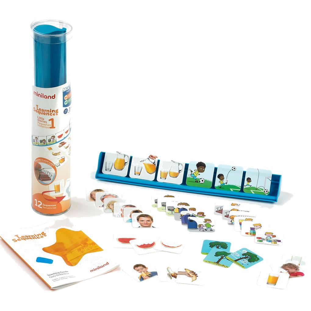 LEARNING SEQUENCES. LITTLES STORIES 3-4 YEARS (1 PEANA, 36 TARJETAS DE PLASTIC