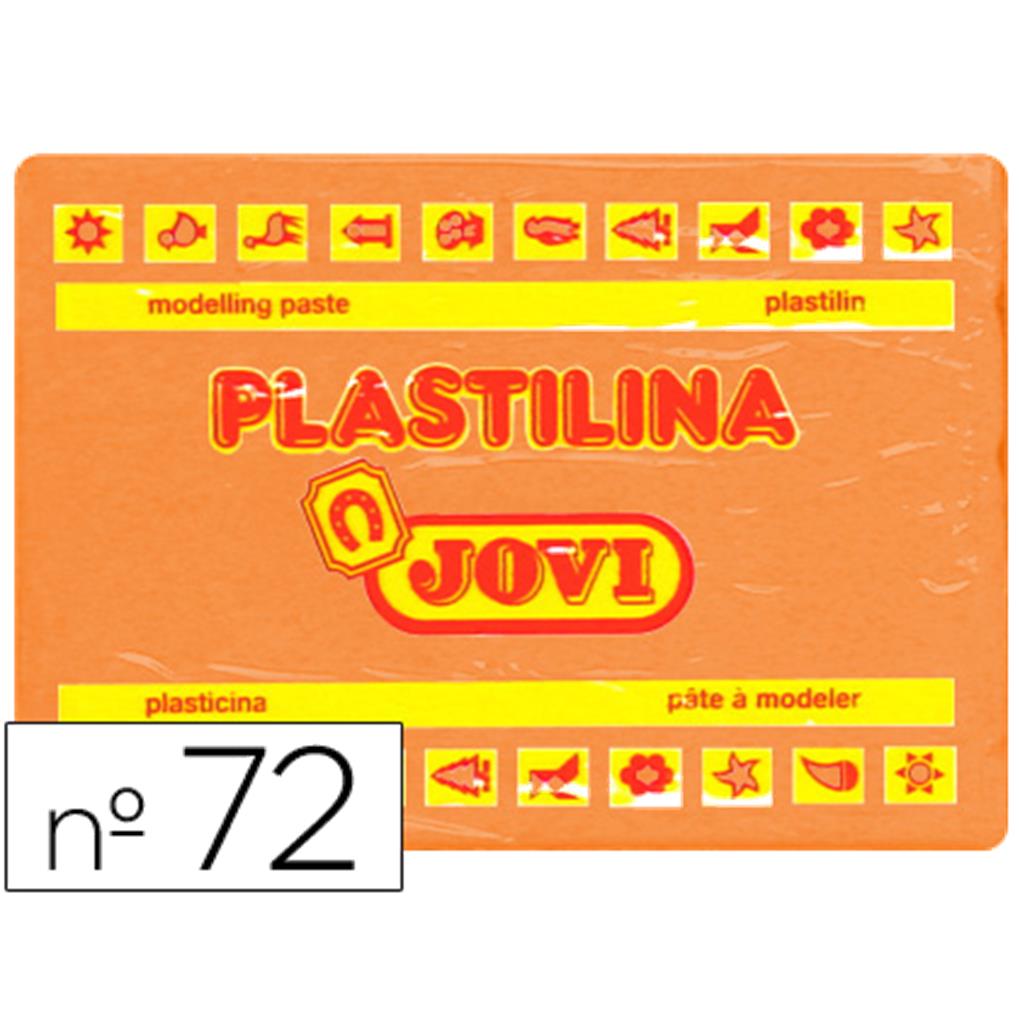 PLASTILINA JOVI 350GR UNIDAD - NARANJA