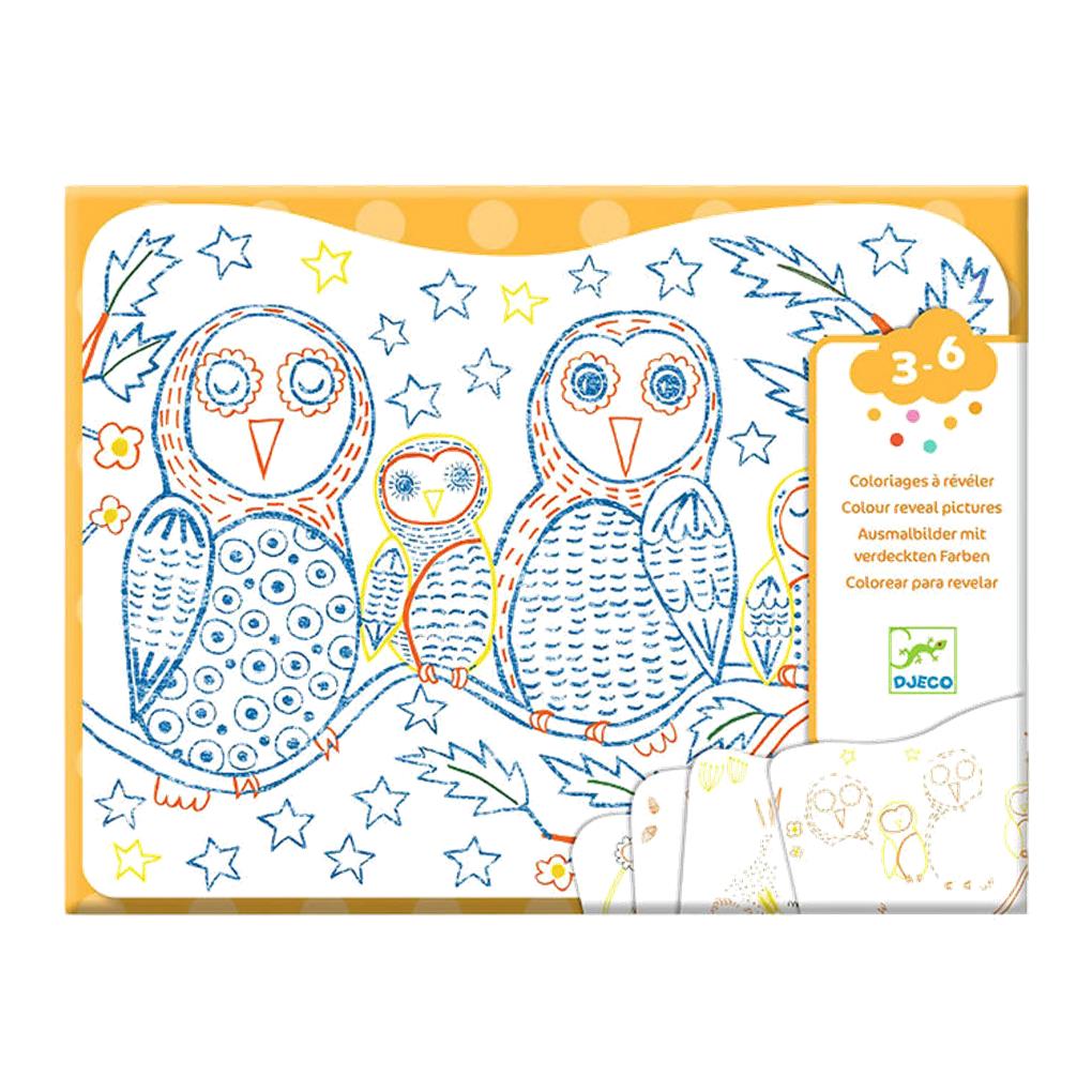 COLOREAR FAMILIAS DEL SOTOBOSQUE DJECO