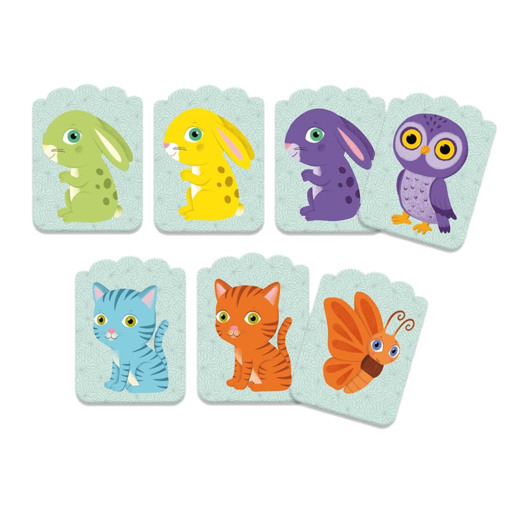 CARTAS LITTLE MATCH DJECO - Imagen 2