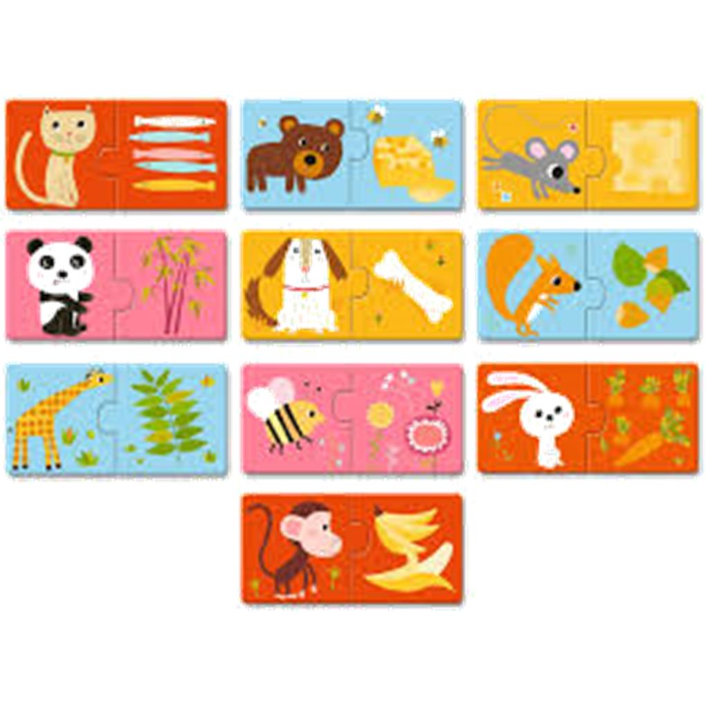 PUZZLE DUO A COMER! DJECO - Imagen 4