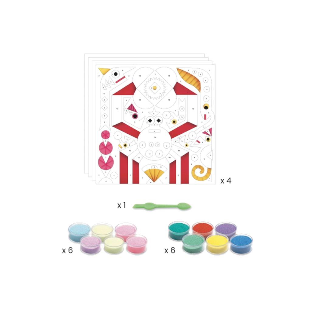 ARENAS COLOREADAS SEA LIGHTS DJECO - Imagen 2