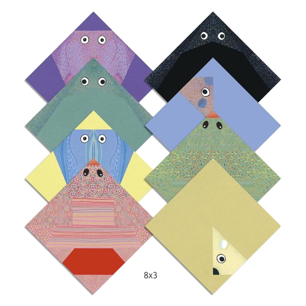 PAPIROFLEXIA ORIGAMI ANIMALES POLARES DJECO - Imagen 2