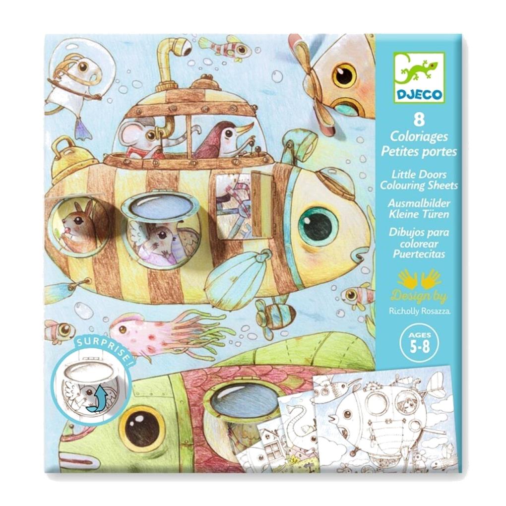 COLOREA EL VIAJE DE MALO DJECO