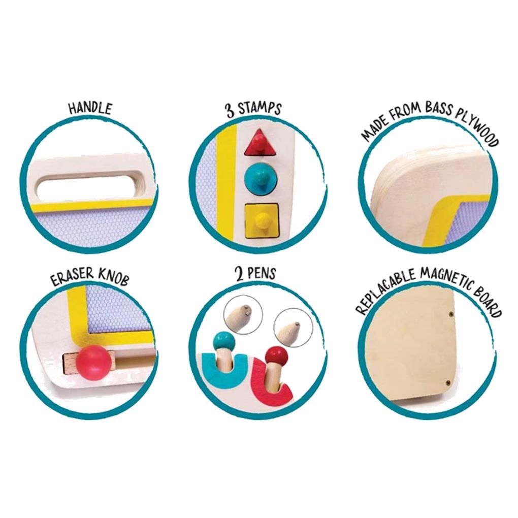 PIZARRA MAGNETICA SKETCH & DRAW SVOORA DJECO - Imagen 3