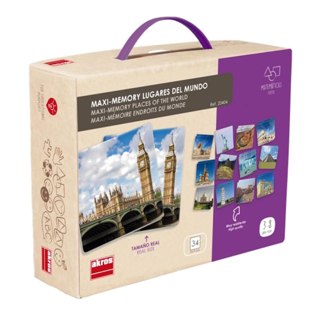 MAXI-MEMORY LUGARES DEL MUNDO