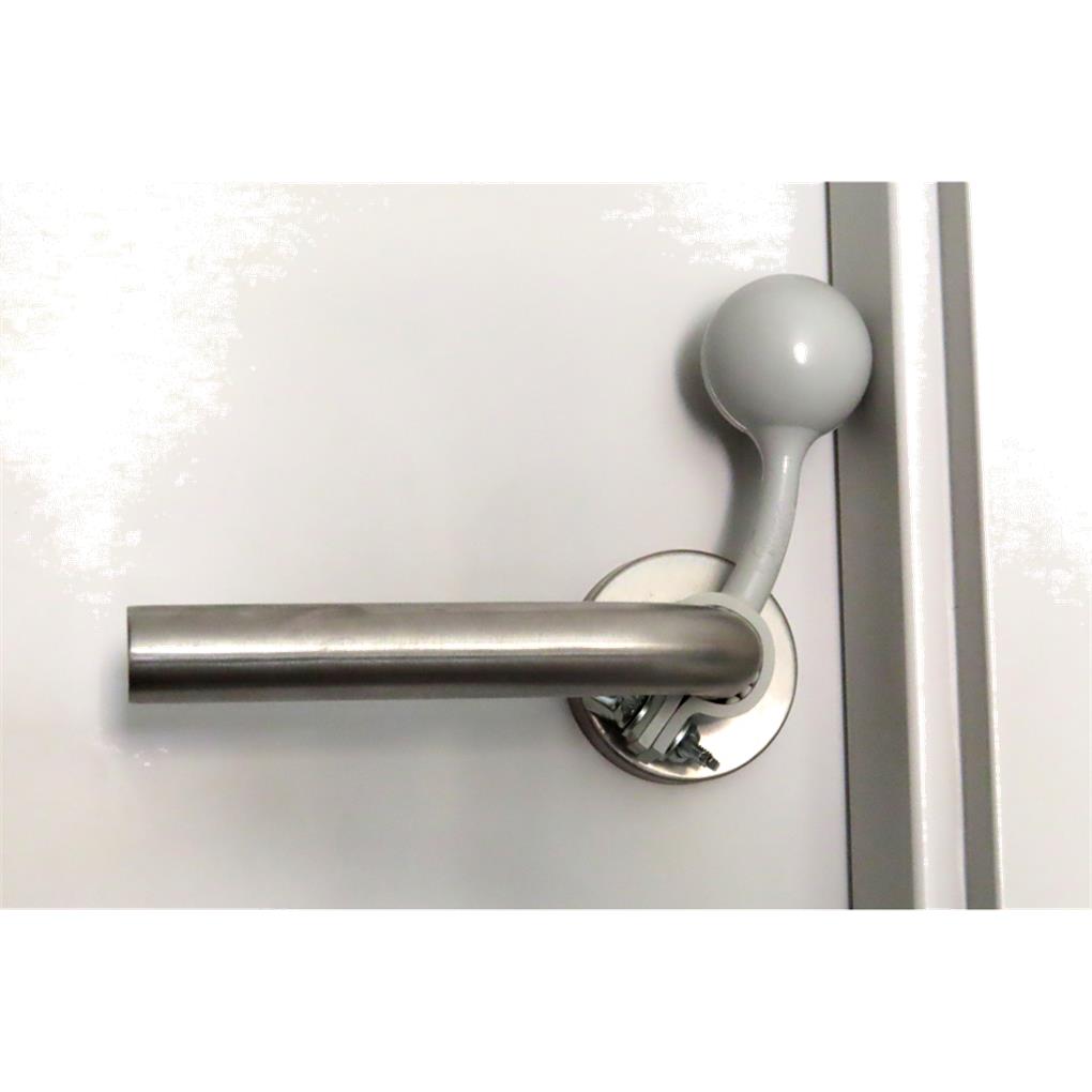 BOLA PROTEGEDEDOS GRIS - PACK 3U. Ø 4 X 10 CM