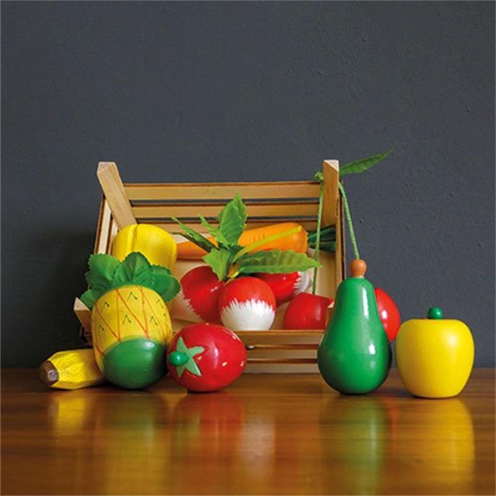 FRUTAS Y VERDURAS EN CAJA DE MADERA GOKI - Imagen 2