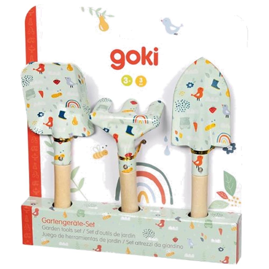 JUEGO DE HERRAMIENTAS JARDIN GOKI