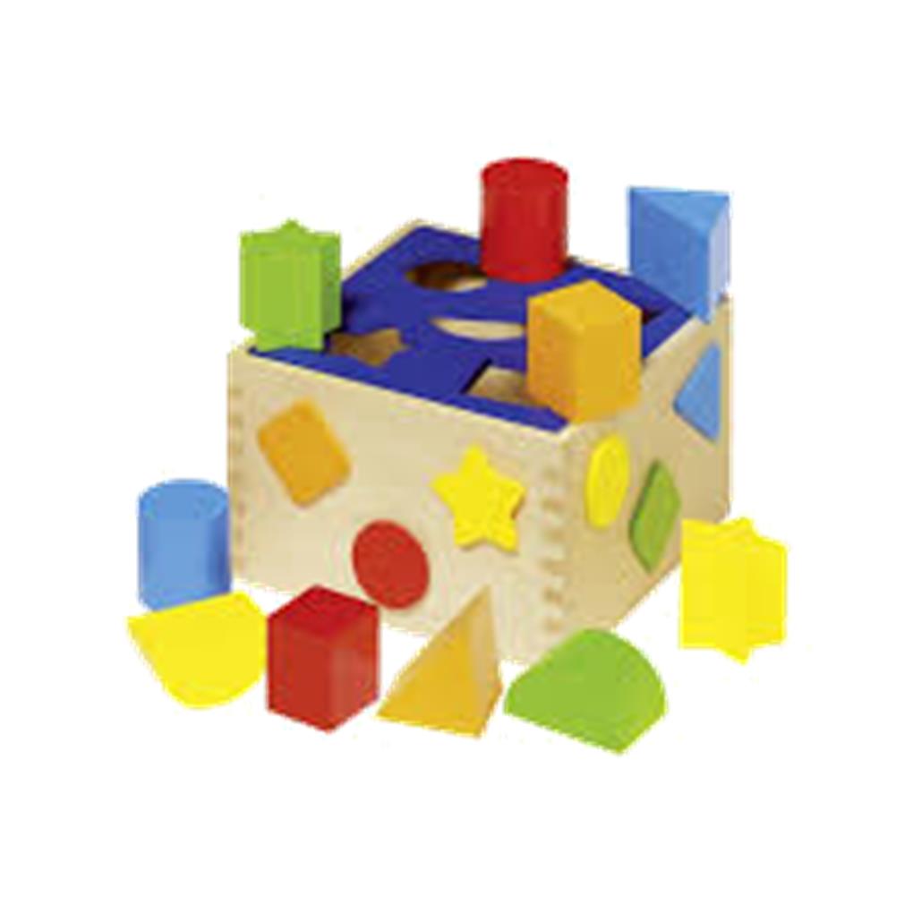 CAJA ENCAJE FORMAS DE COLORES GOKI - Imagen 2