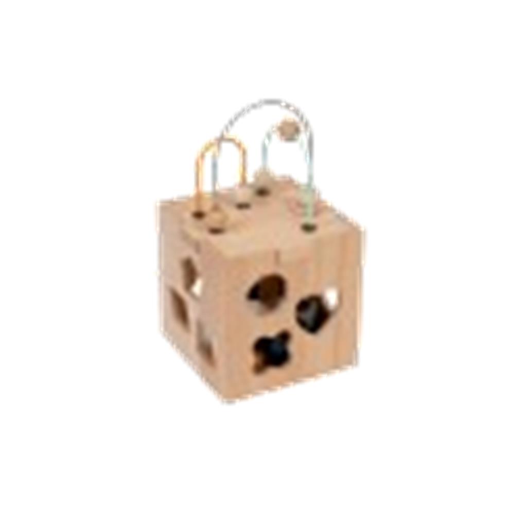 WOODEN CUBE BLOCKS - Imagen 2