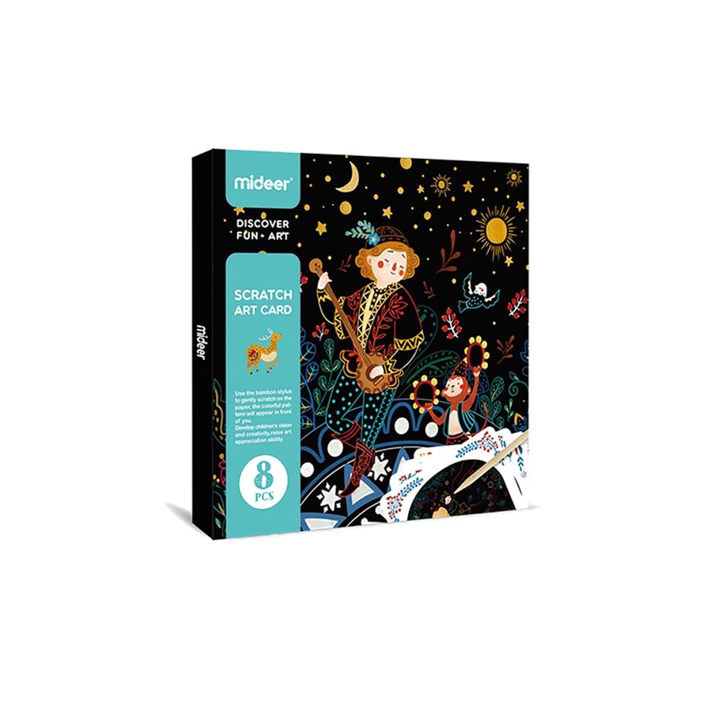 SCRATCH ART CARD BOY