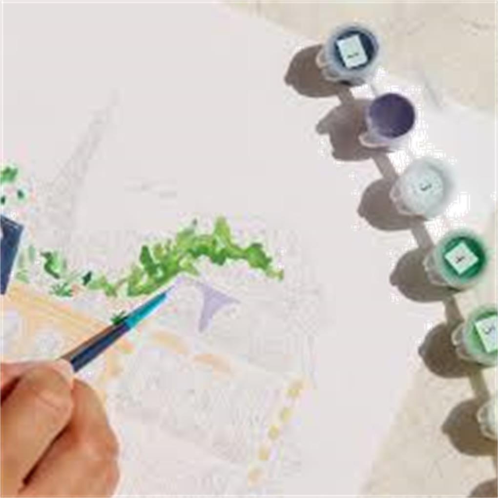 PINTURA POR NUMEROS LA PETITE EPICERIE - PARIS - Imagen 2