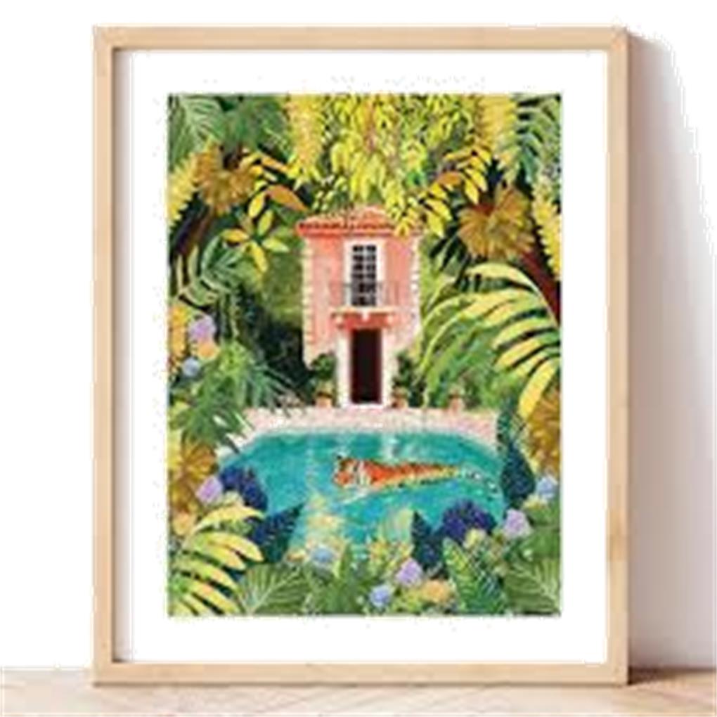 PINTURA POR NUMEROS LA PETITE EPICERIE - TIGRE RELAJANDOSE EN MI PISCINA - Imagen 3