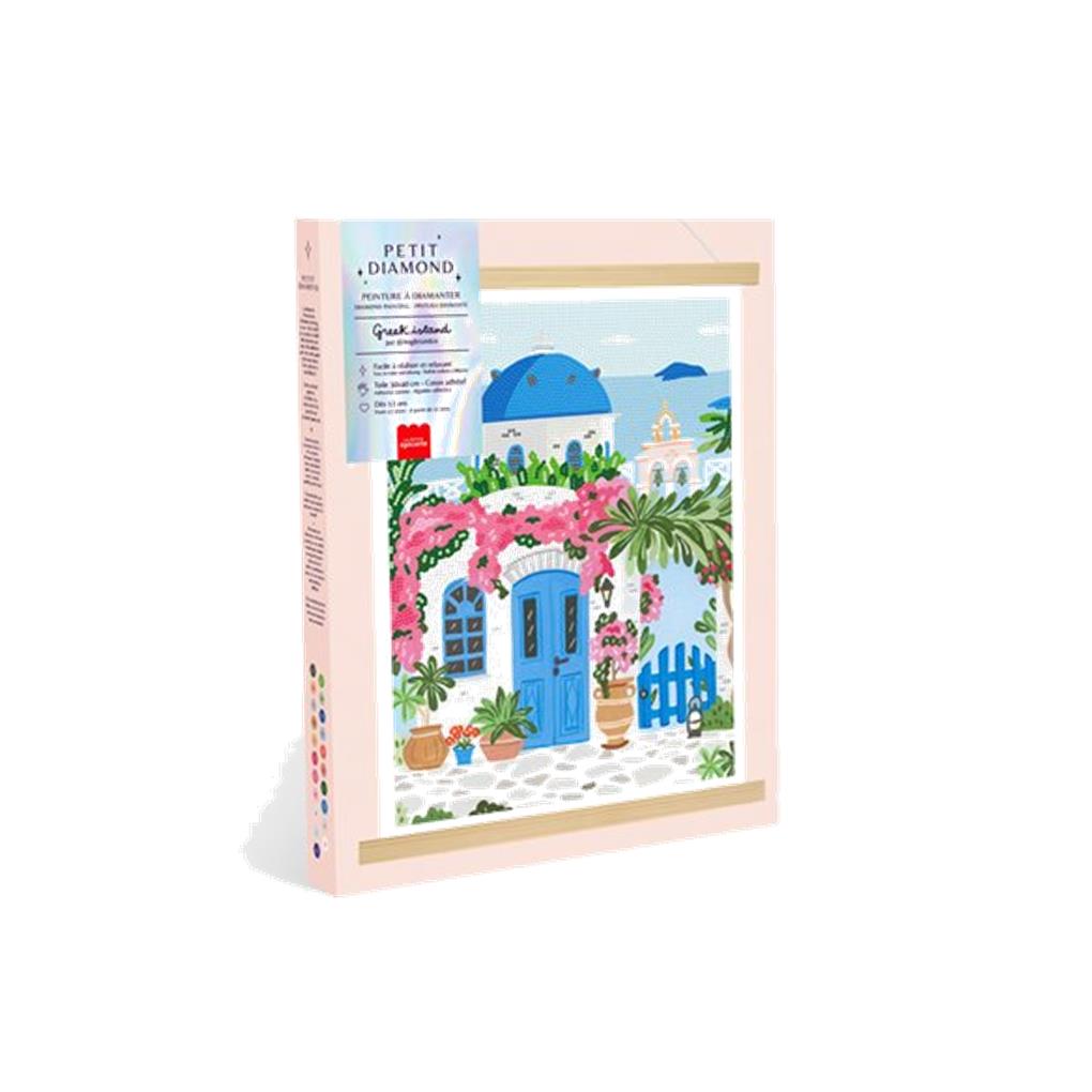 PINTURA CON DIAMANTES LA PETITE EPICERIE - ISLA GRIEGA