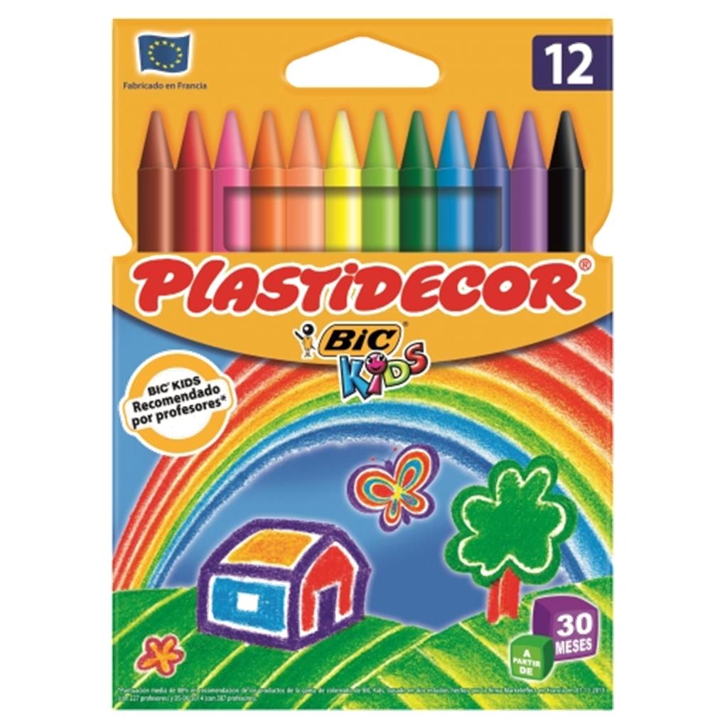 PINTURA PLASTIDECOR - 12 COLORES