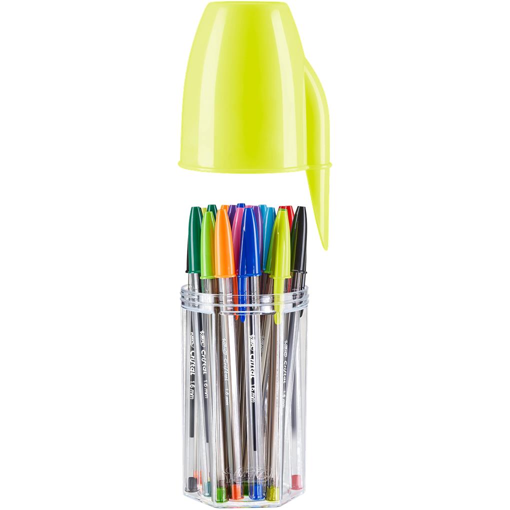 MEGATUBO BOLIGRAFOS BIC CRISTAL 8 ORIGINAL + 8 FUN + 4 FUN FLUOR - Imagen 3