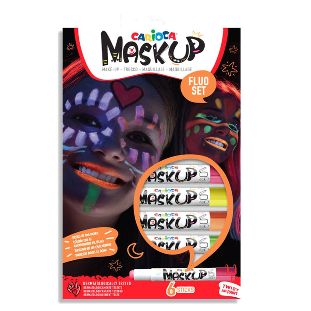 MAQUILLAJE MASK UP NEON 6 COLORES SURTIDOS
