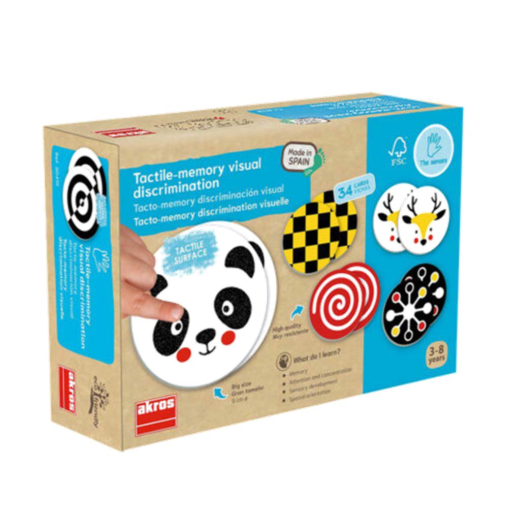 TACTO MEMORY DISCRIMINACION VISUAL AKROS