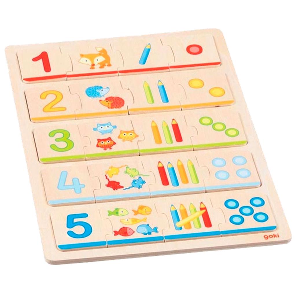 PUZZLE APRENDER A CONTAR GOKI