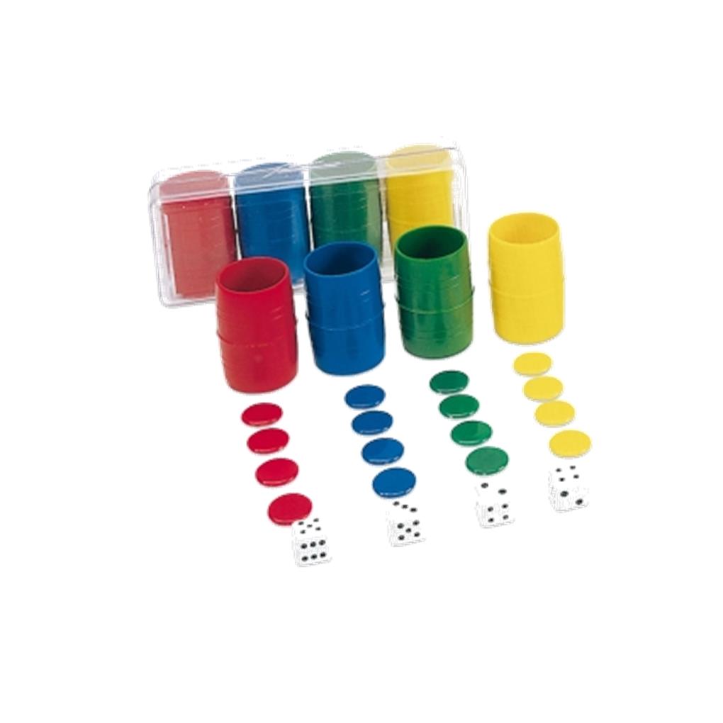 ACCESORIOS PARCHIS 4 JUGADORES CAYRO