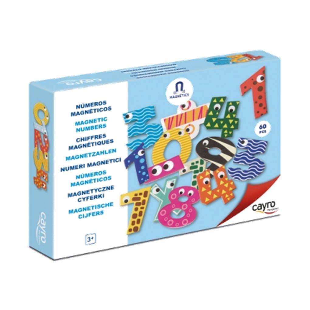 NUMEROS MAGNETICOS (60 PZS) CAYRO