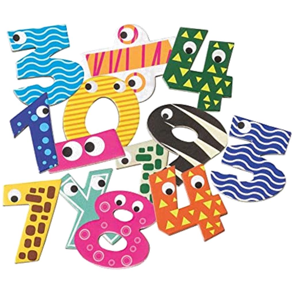 NUMEROS MAGNETICOS (60 PZS) CAYRO - Imagen 2