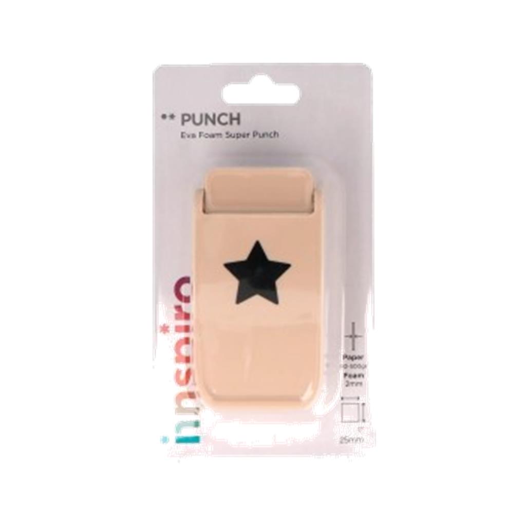 TROQUELADORA DE FIGURAS EVA FOAM SUPER PUNCH ESTRELLA 25 MM