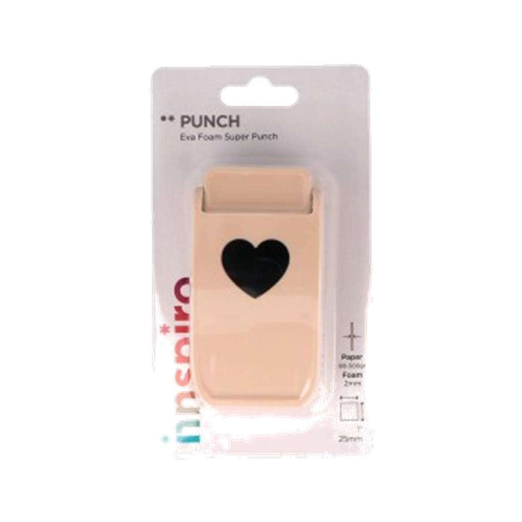 TROQUELADORA DE FIGURAS EVA FOAM SUPER PUNCH CORAZON 25 MM